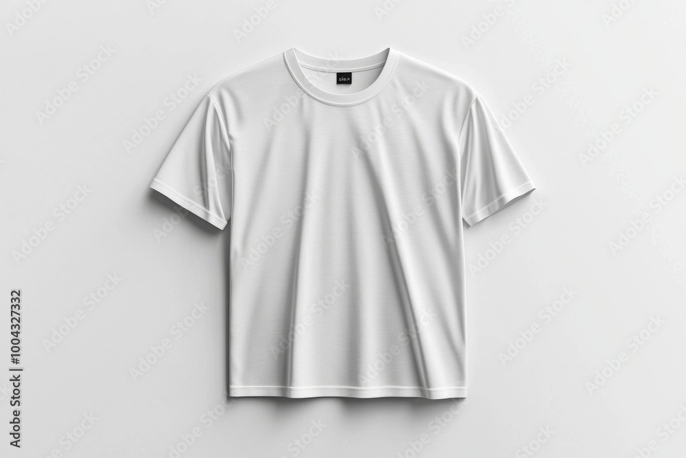 White Tshirt Mockup Isolated created with Generative AI White Tshirt Mockup Isolated created with Generative AI