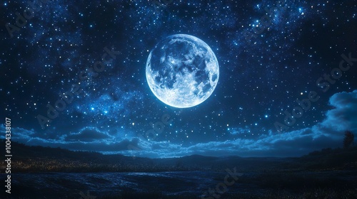 Minimalist 4K Wallpaper Showcasing Starry Night Sky Vast Space Background