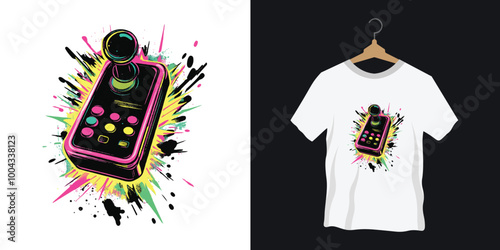 Gaming t-shirt design