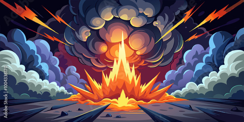 Dramatic smoke or fog effect for a confusing Halloween background or wallpaper.
