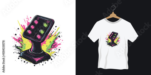 Gaming t-shirt design