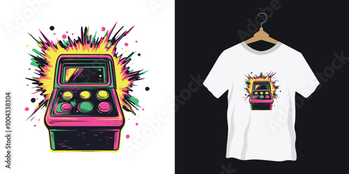 Gaming t-shirt design