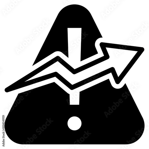 disruption glyph style icon