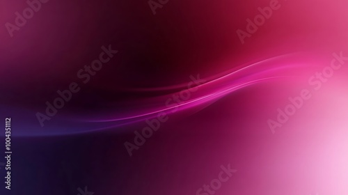 Pink and burgundy gradient background. Purple elegant wave with blur