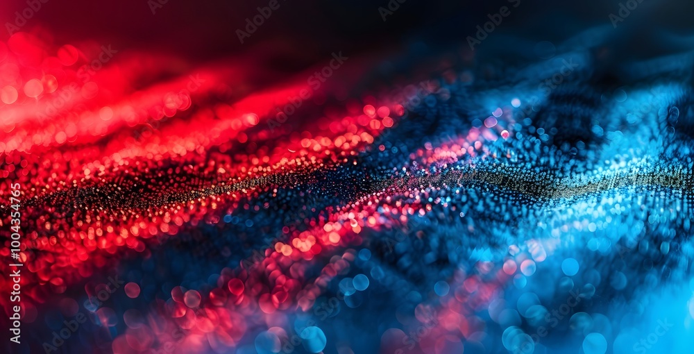 Abstract Red Blue Gradient Blurred Edges Abstract Red Blue Gradient Blurred Edges