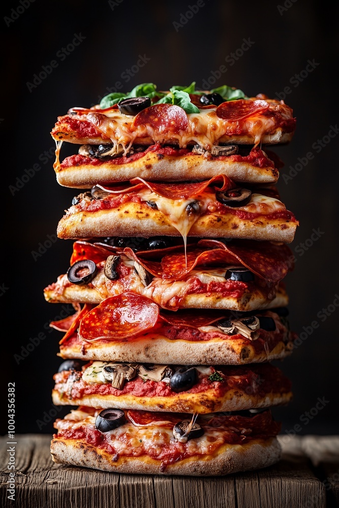 Leaning Tower of Pizza: Scrumptious Slices of Pepperoni, Mushrooms, Olives, and Beyond Leaning Tower of Pizza: Scrumptious Slices of Pepperoni, Mushrooms, Olives, and Beyond