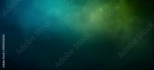 Abstract Green and Blue Gradient Background