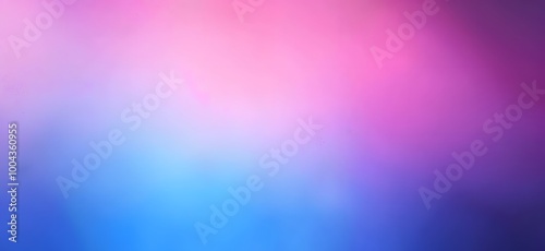 Abstract Blurred Gradient Background with Pink, Purple and Blue Colors