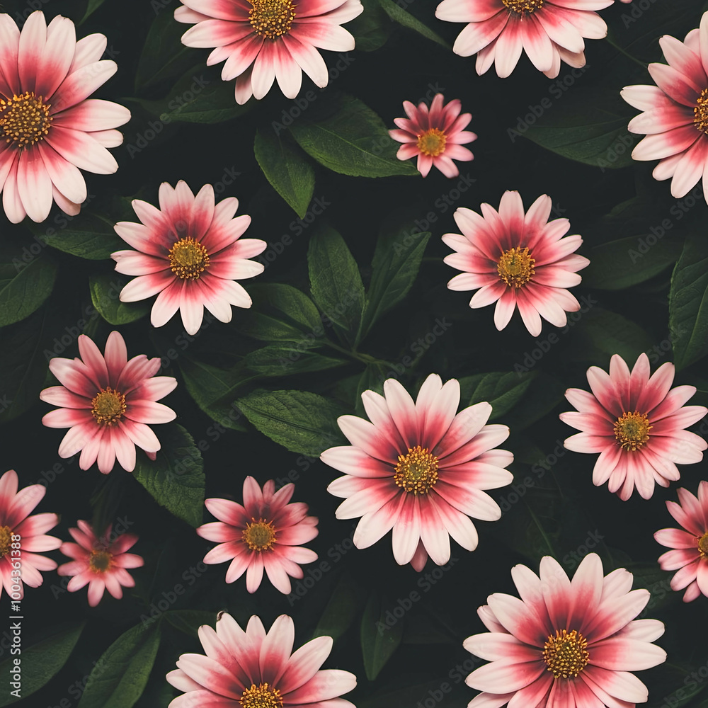 seamless pattern with flowers seamless pattern with flowers