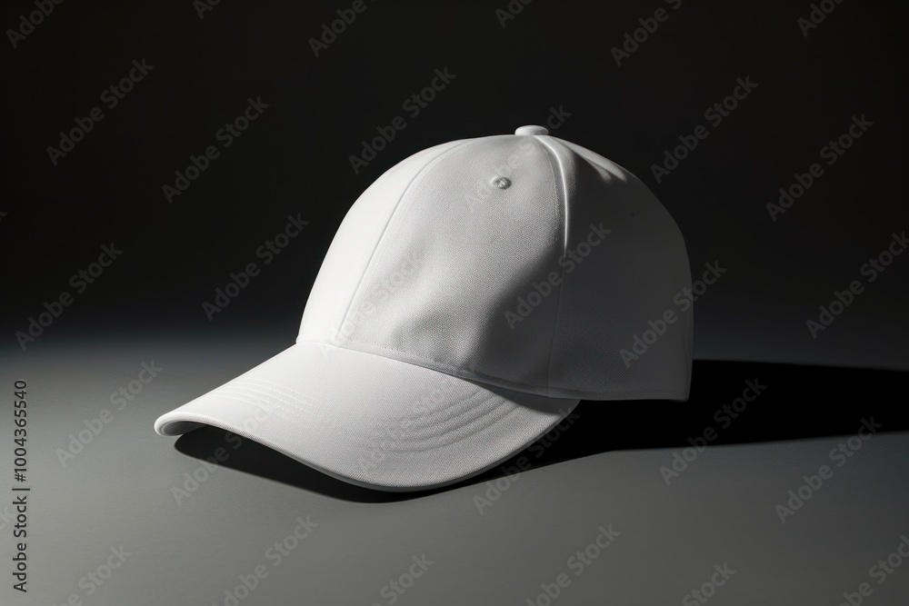 Fototapeta premium Cap mockup hat clothing apparel.