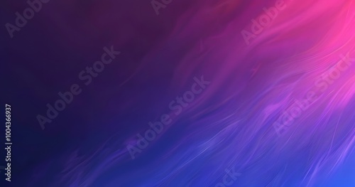 Abstract Purple & Blue Gradient Background with Aurora Borealis Effect