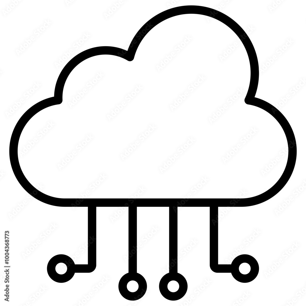 Cloud Computing Icon Element For Design Cloud Computing Icon Element For Design