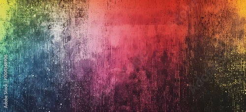 Vintage Film Gradient Rainbow Background