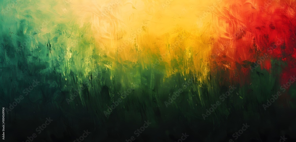 Abstract Impressionist Red Yellow Green Gradient Abstract Impressionist Red Yellow Green Gradient