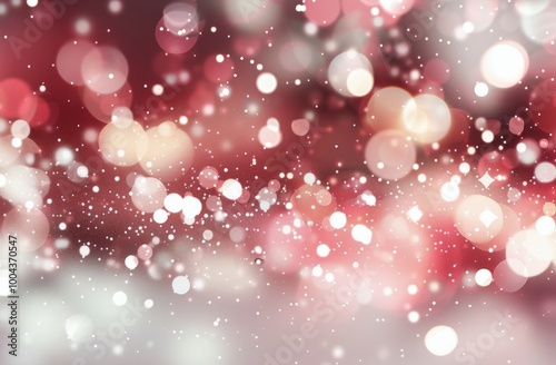 Red And White Winter Background