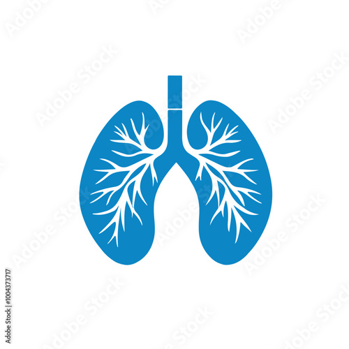 Pulmonology vector illustration