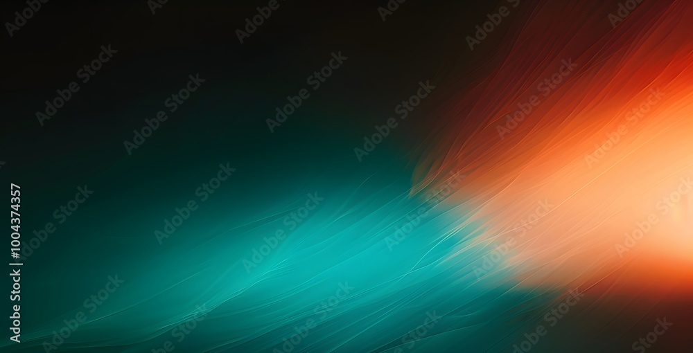 Abstract Teal Orange Gradient Background Abstract Teal Orange Gradient Background