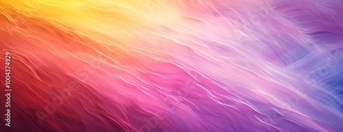 Abstract Neon Gradient Background with Blurry Edges