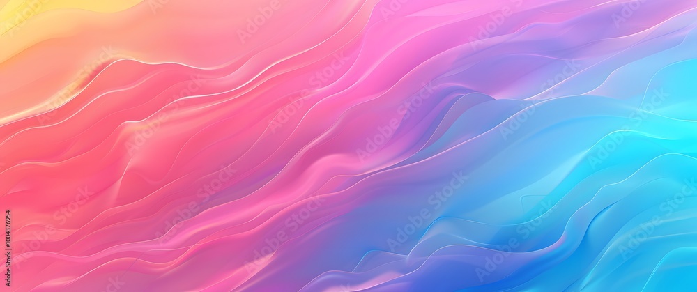 Abstract Colorful Gradient Waves Background Abstract Colorful Gradient Waves Background