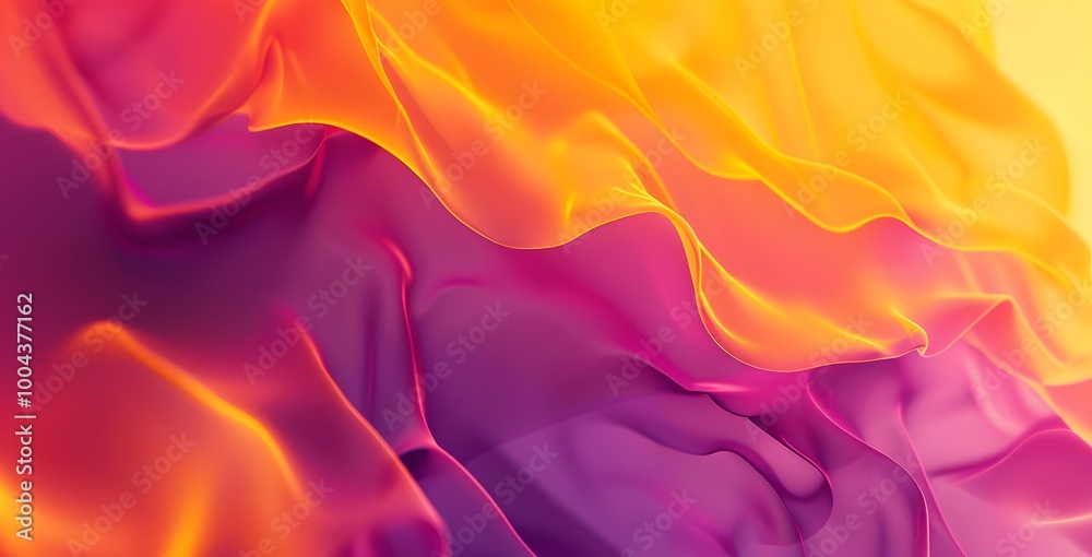 Obraz premium Abstract Yellow Purple Gradient Background