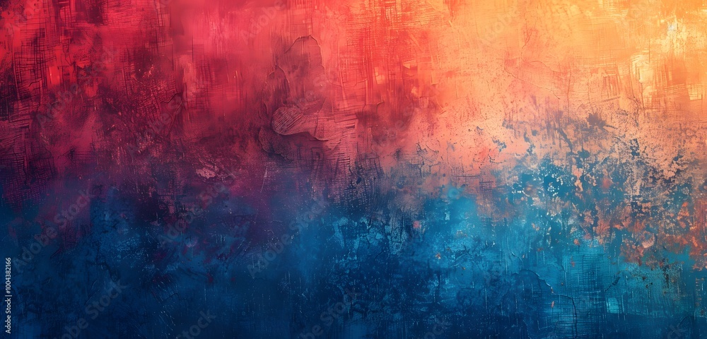 Abstract Gradient Background with Red, Blue, and Orange Colors Abstract Gradient Background with Red, Blue, and Orange Colors