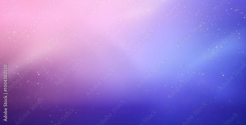 Obraz premium Abstract Purple Blue Gradient Background with Stars