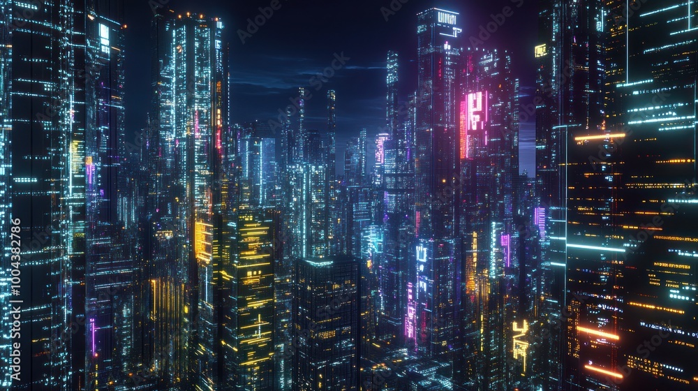 Cyberpunk Cityscape