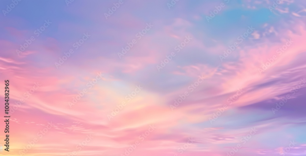 Pastel Sky Gradient Background Illustration Pastel Sky Gradient Background Illustration