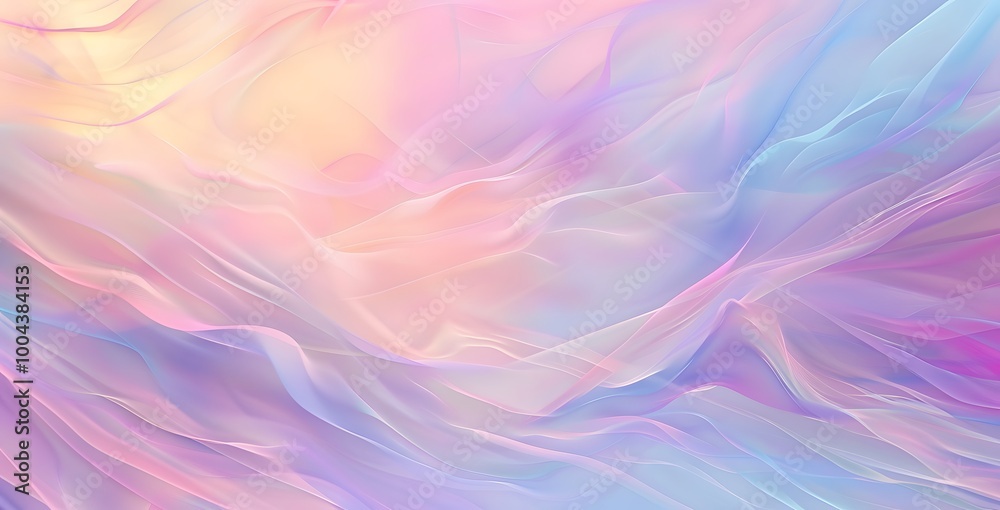 Abstract Pastel Gradient Background with Soft Focus Blur