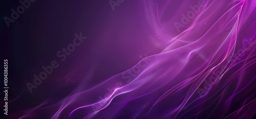 Abstract Purple Gradient Background With Soft Lighting