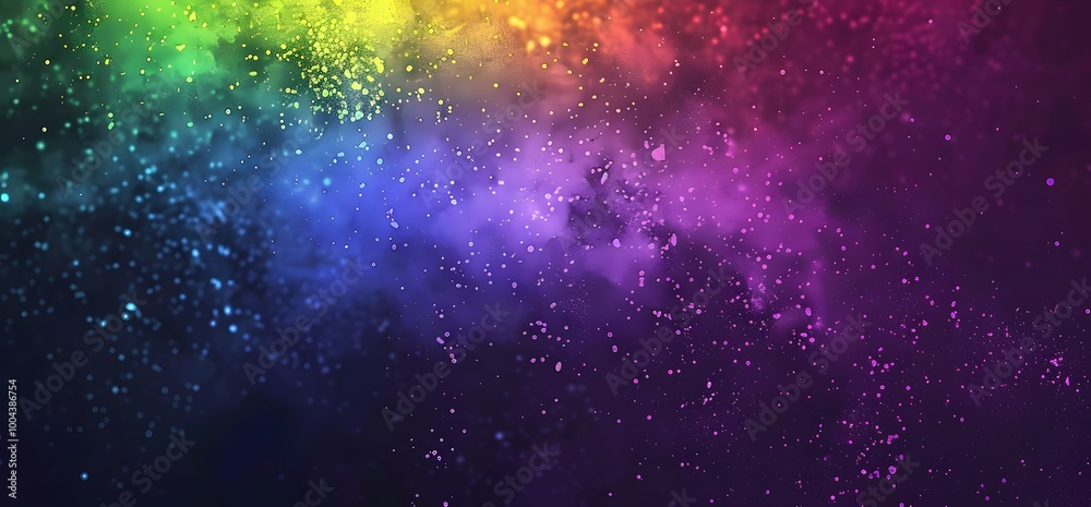 Obraz premium Abstract Rainbow Gradient Background With Grainy Texture