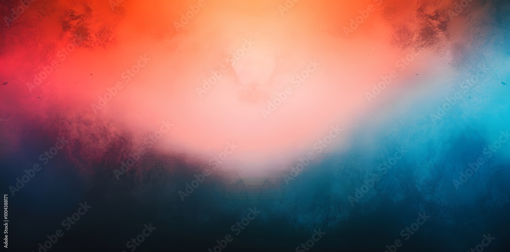 Naklejka premium Abstract Gradient Background with Film Grain Effect