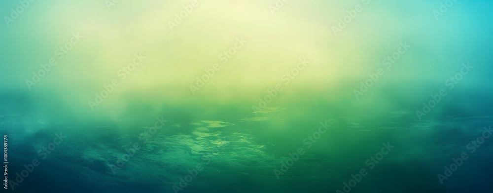 Obraz premium Abstract Green and Blue Gradient Background