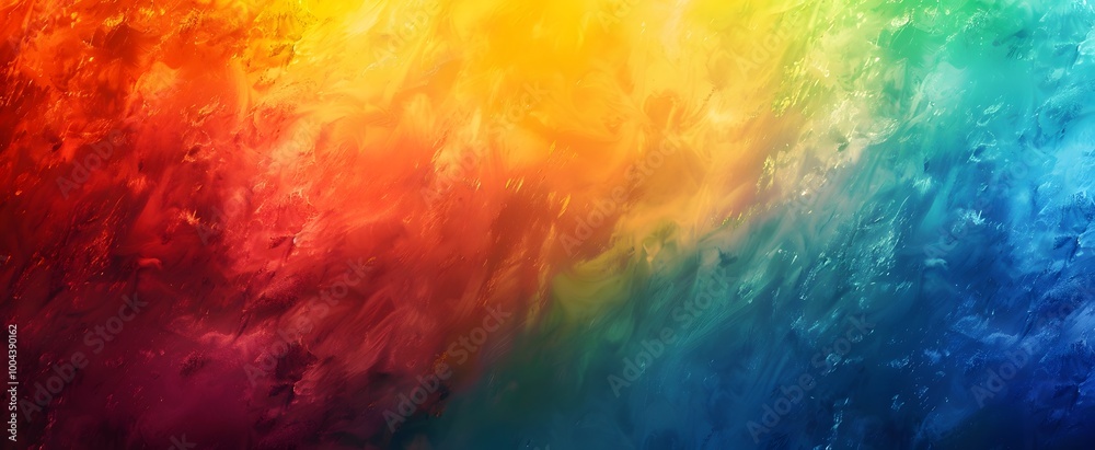 Abstract Rainbow Gradient Blur Background