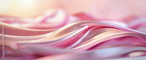 Pink Whipped Cream Close-Up