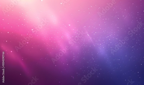 Abstract Purple Pink Gradient Background with Stars