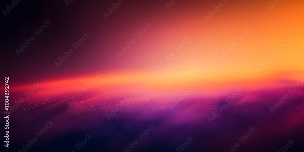 Abstract Purple and Orange Gradient Background