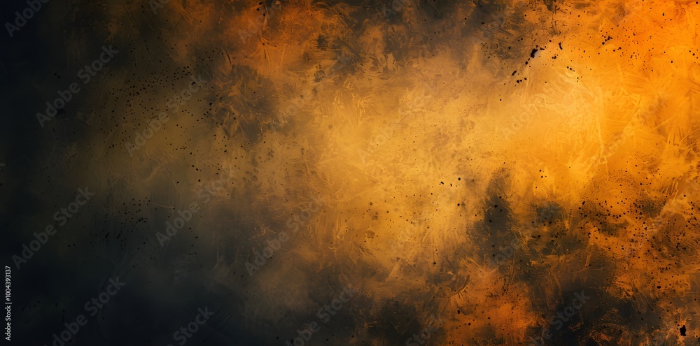 Abstract Dark Yellow Gradient Texture Background Abstract Dark Yellow Gradient Texture Background