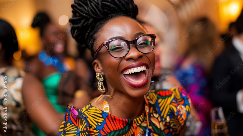 Joyful Celebration of Culture at a Vibrant Social Gathering in an Upscale Venue Joyful Celebration of Culture at a Vibrant Social Gathering in an Upscale Venue