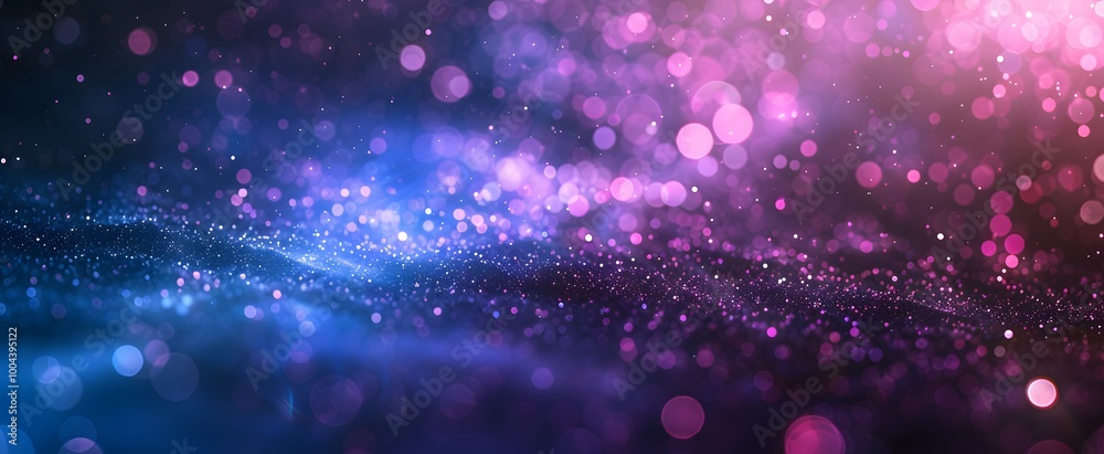 Fototapeta premium Abstract Purple and Blue Gradient Blurred Background