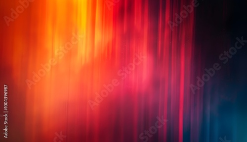 Abstract Blurred Background with Red, Orange, and Black Gradient