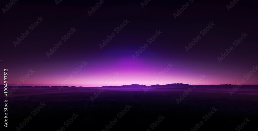 Minimalistic Purple Gradient Landscape Minimalistic Purple Gradient Landscape