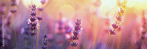 Lavender Field Sunset