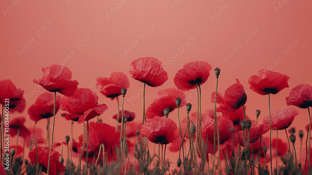 Fototapeta premium poppies in the field