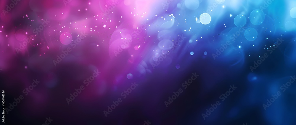 Fototapeta premium Abstract Blurred Gradient Background in Blue & Purple