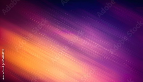Abstract Purple and Orange Gradient Background
