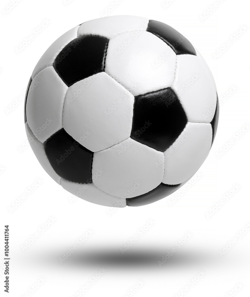 Fototapeta premium Soccer ball isolated on a white background