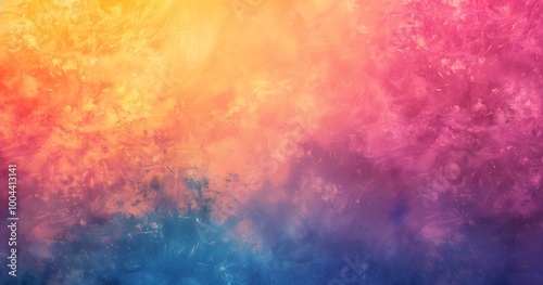 Abstract Blurred Gradient Background With Noise And Grain Filter