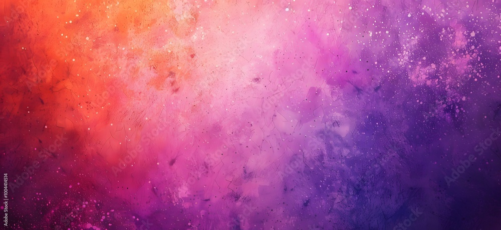 Abstract Pink Orange Purple Gradient Background