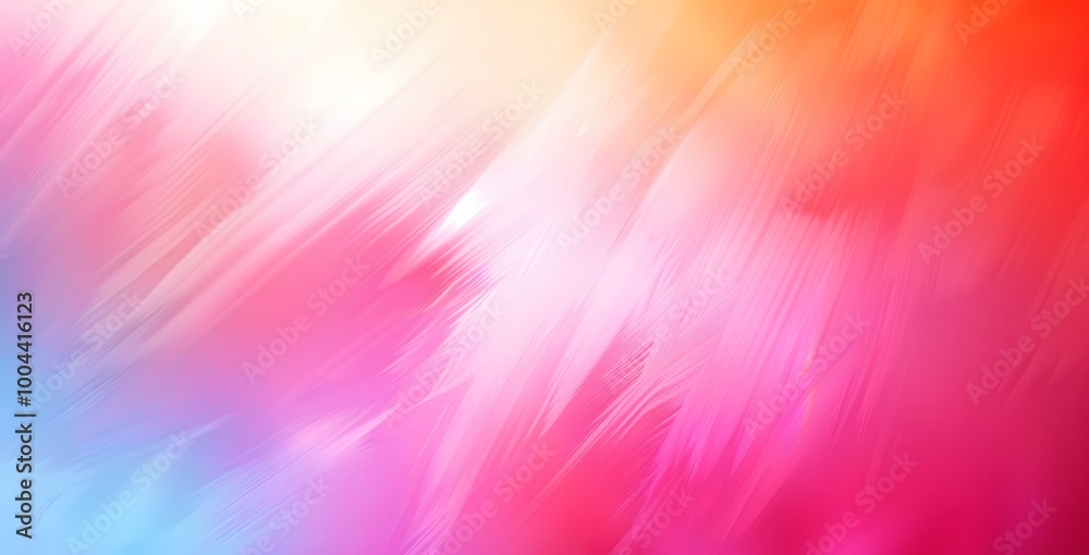 Abstract Blurred Gradient Background In Pink, Orange, Blue And Red Abstract Blurred Gradient Background In Pink, Orange, Blue And Red